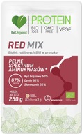 BeOrganic Red MIX rastlinných bielkovín BIO prášok