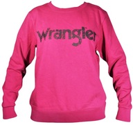 WRANGLER bluza LOGO pink PAISLEY SWEAT _ S