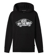 Bluza Chłopięca z Kapturem OTW Pullover Flee Czarno/Biała VANS VN000SR9J1M1