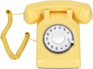 Retro Telefon Stacjonarny Obrotowy, Stary Telefon