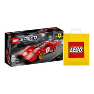 LEGO SPEED CHAMPIONS č.76906 - 1970 Ferrari 512 M + Darčeková taška LEGO