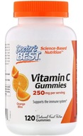 Doctor's Best Vitamín C 250 mg Orange Bliss 120 gélov