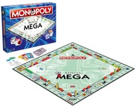 GRA PLANSZOWA TOWARZYSKA RODZINNA MONOPOLY EDYCJA MEGA DLA 8 LATKA