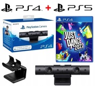Kamera V2 do PS4 + PS5 Sony + NOWA gra Just Dance 22 = szybko i pewnie
