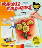 Wypukła Malowanka Kwiaty Jaskry (Kartka 3D do malo