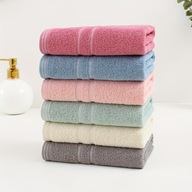 6 ks uterákov na tvár z čistej bavlny, super absorpčné, kúpeľňové základy