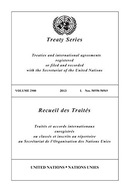 Treaty Series 2900 (English/French Edition)