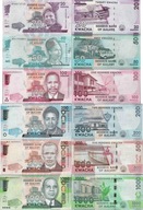 Malawi zestaw 20+50+100+200+500+1000 kwacha UNC