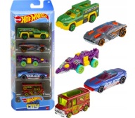 HOT WHEELS 5-PACK 5 DB-OS AUTÓS SZETT HTV39 AJÁNDÉK JÁRMŰVEK