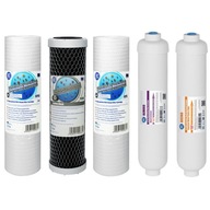 Zestaw wkładów duży serwis Filtr osmoza Aquafilter