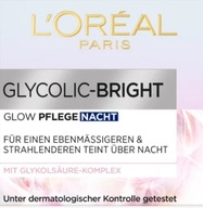 Rozjasňujúci krém na tvár L'Oréal Paris Glycolic-Bright na noc 50 ml