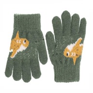 Detské rukavice Teplé Pre Dieťa Na Jeseň Zima Zateplené MORAJ 14cm