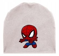 CZAPKA DZIECIĘCA Z NADRUKIEM - SPIDERMAN 50-60 CM