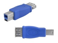 Adapter USB 3.0 ( gniazdo USB - wtyk USB typ B DRUKARKOWY) PRZEJŚCIÓWKA USB