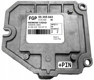 OPEL 1.8 ECU SZÁMÍTÓGÉP 55355043 5WK9380 +PIN