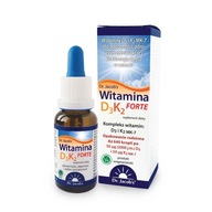 Vitamín D3K2 FORTE kvapky 20 ml Dr Jacob's