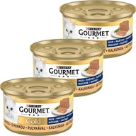 Gourmet CAT Gold Mus Karma mokra z indykiem w musie op. 12x85g