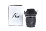 Canon 10-18mm f4.5-5.6 IS STM - jak nowy!