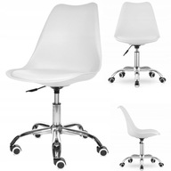 Fotel Biurowy Stabilne Krzesło Obrotowe Biurowe Ergonomiczne Łatwy Montaż