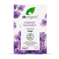 Dr.Organic Výživné mydlo kocka relax bioLAWENDA