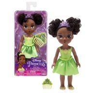 DISNEY PRINCESS TIANA MINI BÁBIKA PETITE PRINCEZNÁ A ŽABA 16 CM ZELENÁ