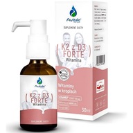 AVITALE VITAMIN K2 MK-7+D3 FORTE V TEKUTINE ZUBNEJ KOSTI ODOLNOSŤ KVAPKY 30ml