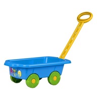 Detský vozík Vlečka 45 cm - modrý