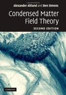 Condensed Matter Field Theory Altland Alexander