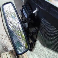 Ford Kuga II MK2 window front iron GRZANA