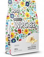 Proteínový koncentrát - WPC KFD prášok 900 g príchuť biela čokoláda
