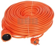 PRZEDŁUŻACZ Z UZIEMIENIEM PS-3X1.5-50M/ORANGE 50 m