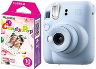 Aparat Fujifilm Instax Mini 12 niebieski + wkład candy pop