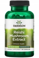 Reishi Mushroom Extract 500mg 90 kapsúl Swanson