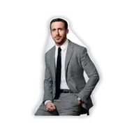 "Ryan Gosling" Dekoračný vankúš s potlačou je módny darček