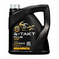 MANNOL 4-Takt Plus 10W40 4T 4L - Olej motocyklowy