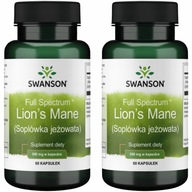 2x SWANSON FS Lion's Mane Soplówka Jeżowata 60K