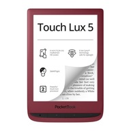 Czytnik PocketBook 628 Touch Lux 5 czerwony