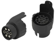 Adapter Redukcja Przejściówka gniazdo przyczepy hak 7/13 PIN 13/7