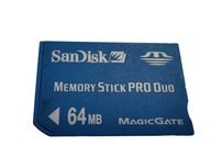 Karta SanDisk Memory Stick PRO DUO 64 MB