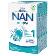 Nestle NAN OPTIPRO 1 Počiatočné mlieko 650 g