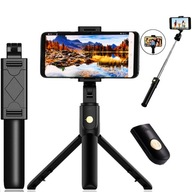 TRIPOD STATYW NA TELEFON KIJEK DO SELFIE TRÓJNÓG Kijek Statyw Bluetooth MOC