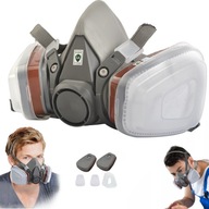 Polomasková maska s vymeniteľnými filtrami Ochrana proti prachu