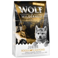 Suché krmivo Little Wolf of Wilderness JUNIOR "Rocky Canyons" 1kg