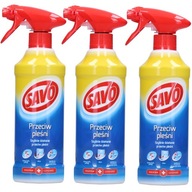 SAVO sprej účinný tekutý prípravok proti plesniam  3 x 500 ml