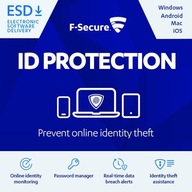 F-Secure ID Protection 10 st/12 mesiacov 10 st. / 12 mesiacov ESD