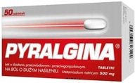 Pyralgina 500 mg LEK PRZECIWBÓLOWY 50 tabletek