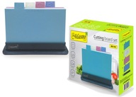 4 DB-OS KONYHAI DESZKA SZETT SZÍNES ÁLLVÁNYBAN