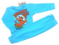 Piżama dla Chłopca Scooby Doo 80 Niebieska