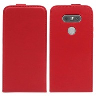 Etui do LG G5 H850 Case Obudowa Pokrowiec pionowe z klapką SLIM FLEX czerw