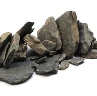 Skala Kamene Slate Stone Prírodný kameň do akvária alebo terária 1kg